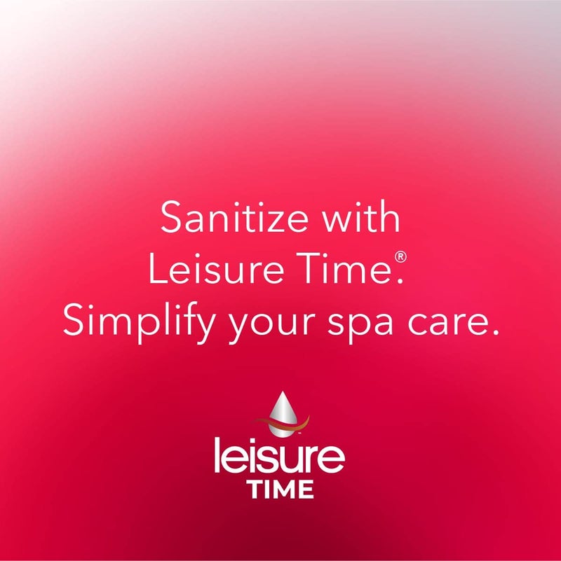 LEISURE TIME وقت الفراغ 22337A سبا 56 حبيبات الكلور، دلو لصيانة المياه الصافية، 2 رطل - Image 5